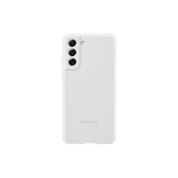 Pouzdro pro Samsung SAMSUNG Silikonový zadní kryt S21 FE, bílý (white)