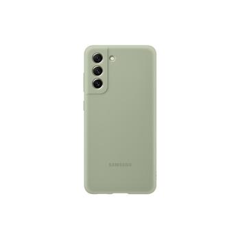 Pouzdro pro Samsung SAMSUNG Silikonový zadní kryt S21 FE, zelený (green)