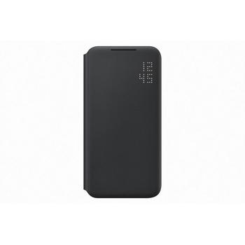 Pouzdro pro Samsung SAMSUNG Flipové pouzdro LED View pro S22, černé (Black)