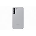Samsung Flipové pouzdro LED View pro Samsung Galaxy S22 Light Gray