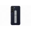 Samsung Tvrzený ochranný zadní kryt se stojánkem pro Samsung Galaxy S22 Navy