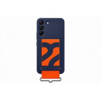 Pouzdro pro Samsung SAMSUNG Silikonový kryt s poutkem pro S22+, modré