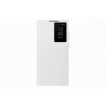 Pouzdro pro Samsung SAMSUNG Flipové pouzdro Clear View pro S22 Ultra, bílé (white)