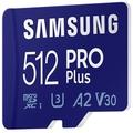Paměťová karta SAMSUNG micro SDXC 512GB PRO Plus