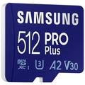 Paměťová karta SAMSUNG micro SDXC 512GB PRO Plus
