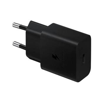 Adaptér SAMSUNG Nabíječka s USB-C portem(15W), černá (black)