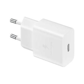Napájecí adaptér SAMSUNG Nabíječka s USB-C portem(15W), bílá (white)