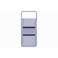 Samsung Flipový kožený kryt Z Flip4 Serenity Purple