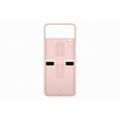 Samsung Silikonový kryt s držákem Z Flip4  Pink