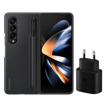 Pouzdro pro Samsung SAMSUNG Cover+ S-pen+Charger Z Fold4 Black