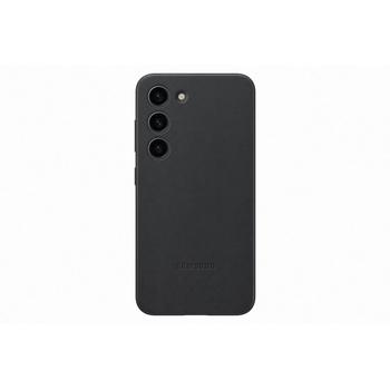 Samsung kožený zadní kryt pro Samsung Galaxy S23 Black