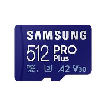 Samsung micro SDXC 512GB PRO Plus + SD adaptér