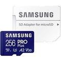 Samsung/micro SDXC/256GB/180MBps/Class 10/+ Adaptér/Modrá