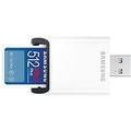 Samsung/SDXC/512GB/180MBps/USB 3.0/USB-A/Class 10/+ Adaptér/Modrá