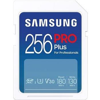 Paměťová karta SAMSUNG SDXC 256GB PRO plus
