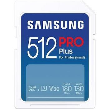 Paměťová karta SAMSUNG SDXC 512GB PRO plus