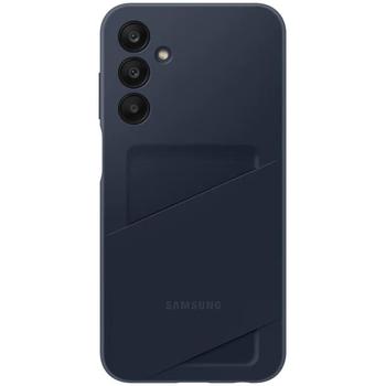 Pouzdro pro Samsung SAMSUNG Zadní kryt s kapsou na kartu pro Samsung Galaxy A25 5G Blue Black