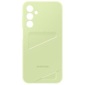 Pouzdro pro Samsung SAMSUNG Zadní kryt s kapsou na kartu pro Samsung Galaxy A25 5G Lime