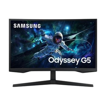 Samsung Odyssey G5/G55C/27''''/VA/QHD/165Hz/1ms/Black/2R