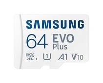 Obrázek k produktu: SAMSUNG microSDXC 64GB EVO Plus + SD adaptér