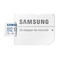 Samsung EVO Plus/micro SDXC/512GB/UHS-I U3 / Class 10/+ Adaptér/Bílá