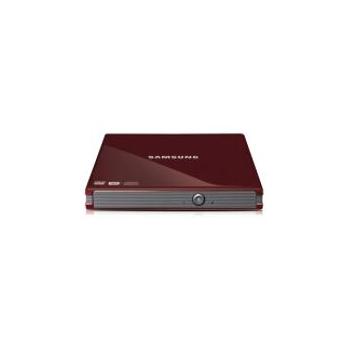 Externí DVD vypalovačka SAMSUNG SE-S084C, červená (red)