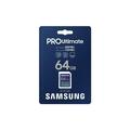 Samsung SDXC PRO ULTIMATE/SDXC/64GB/Class 10