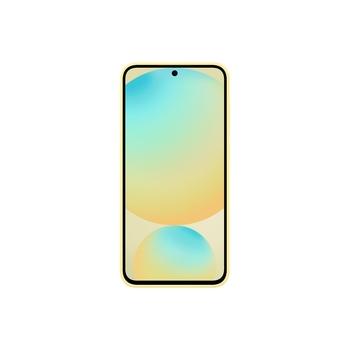 Pouzdro pro Samsung SAMSUNG Silikonový zadní kryt pro Samsung Galaxy S24 FE Yellow
