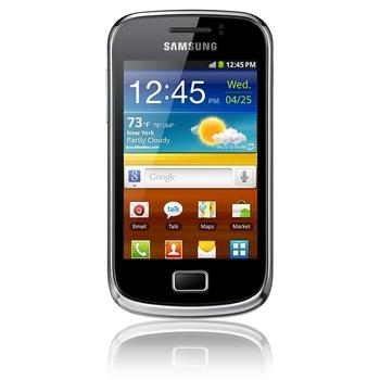 Mobilní telefon SAMSUNG Galaxy mini II (S6500), černý (black)