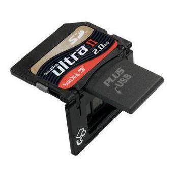 Paměťová karta SANDISK Secure Digital Ultra II Plus 2GB USB