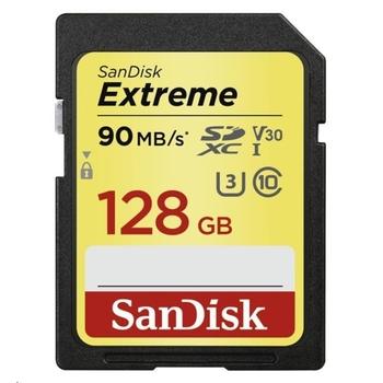 Paměťová karta SANDISK SDXC 128GB Extreme