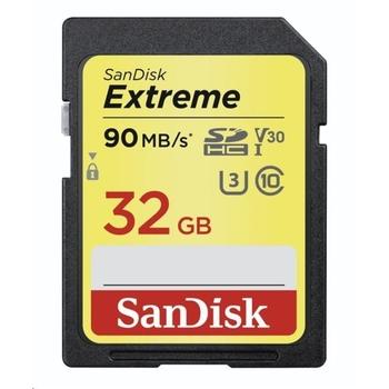 Paměťová karta SANDISK SDHC 32GB Extreme