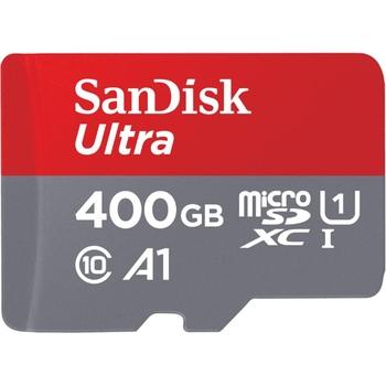Paměťová karta SANDISK Ultra microSDXC 400GB 100MB/ s + adaptér