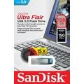 SanDisk Ultra Flair 128GB USB 3.0 tropická modrá