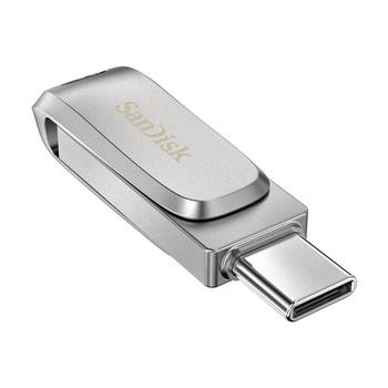 Přenosný flash disk SANDISK Ultra Dual Drive Luxe USB-C 256GB
