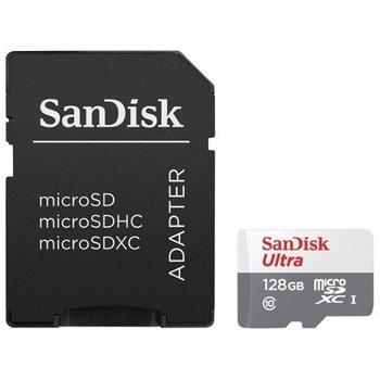 Paměťová karta SANDISK microSDXC 128GB Ultra + adaptér