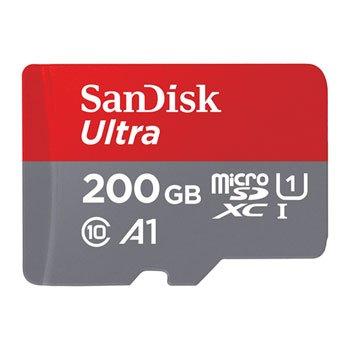 Paměťová karta SANDISK microSDXC 200GB Ultra + adaptér