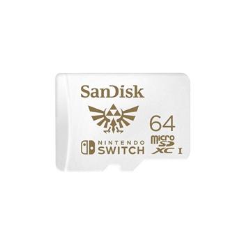 Paměťová karta SANDISK microSDXC karta 64GB for Nintendo Switch