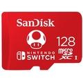 SanDisk MicroSDXC karta 256GB for Nintendo Switch (R:100/W:90 MB/s, UHS-I, V30,U3, C10, A1) licensed