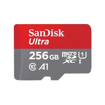 Paměťová karta SANDISK microSDXC 256GB Ultra 120MB/s + adaptér