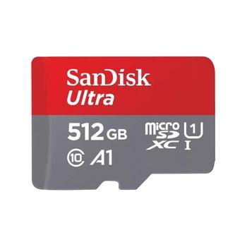 Paměťová karta SANDISK Ultra microSDXC 512GB 120MB/s + adaptér