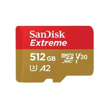 Paměťová karta SANDISK microSDXC 512GB Extreme