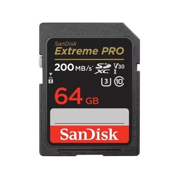 Paměťová karta SANDISK Extreme PRO SDXC 64GB