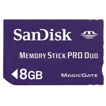 Paměťová karta SANDISK Memory Stick PRO Duo 8GB
