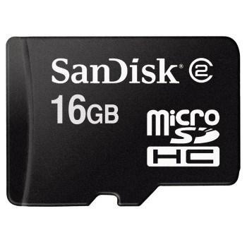 Paměťová karta SANDISK microSDHC 16GB