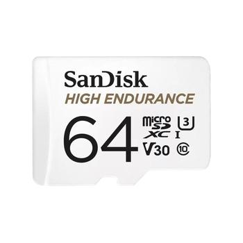 Paměťová karta pro bezpečnostní kamery SANDISK microSDXC 64GB High Endurance