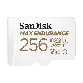 Paměťová karta pro bezpečnostní kamery SANDISK microSDXC 256GB MAX ENDURANCE