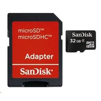 Paměťová karta SANDISK microSDHC 32GB SDSDQB-032G-B35