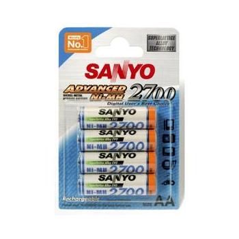Akumulátory SANYO Advanced, 4ks