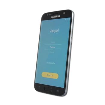 Tvrzené ochranné sklo SCREENSHIELD  SAMSUNG G930 Galaxy S7 Temperované sklo (black)